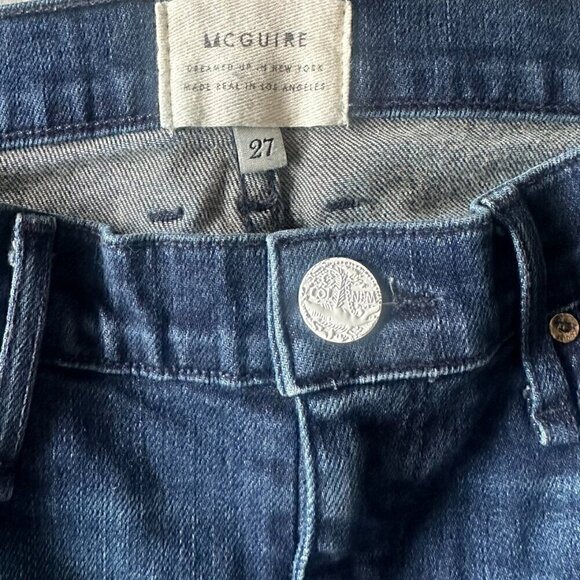 EUC Anthropologie McGuire Denim Majorelle Flare Jeans in Sleeping Gypsy - Sz 27 - Picture 7 of 10